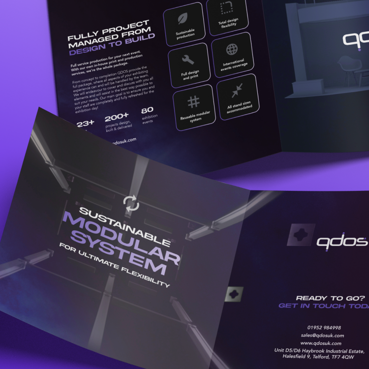 QDOS Marketing Materials Design | Kensa