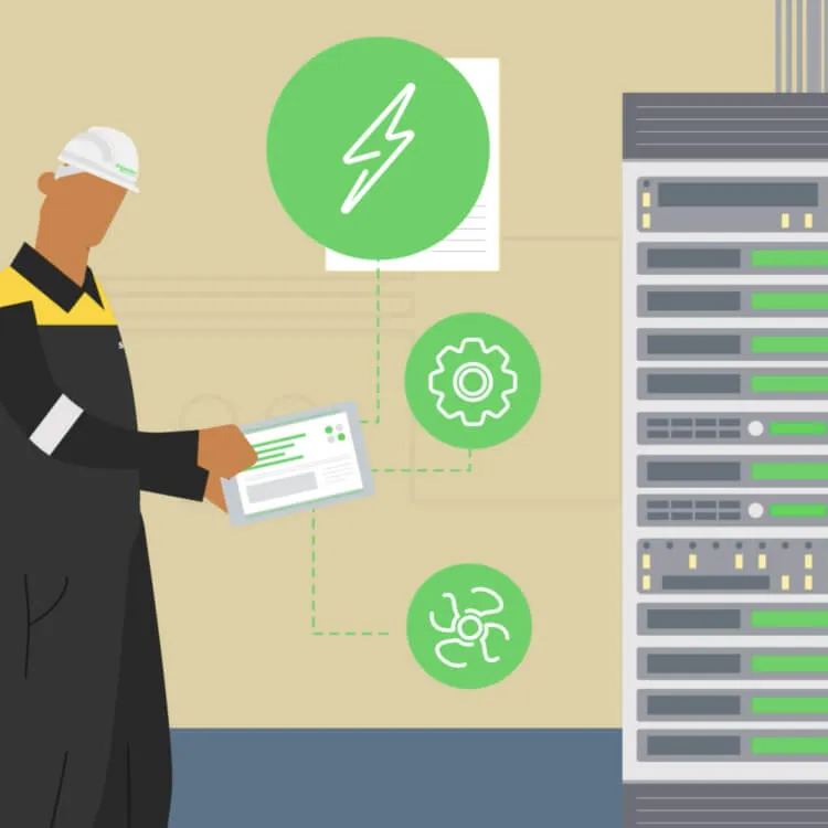 Schneider Electric 2D Animation Illustration