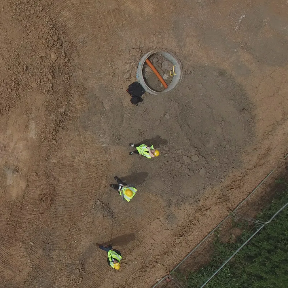 Drone View of Kensa Office Site