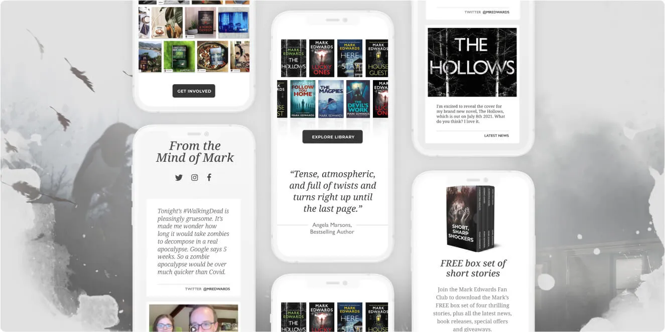 Mark Edwards Mobile Web Design | Kensa