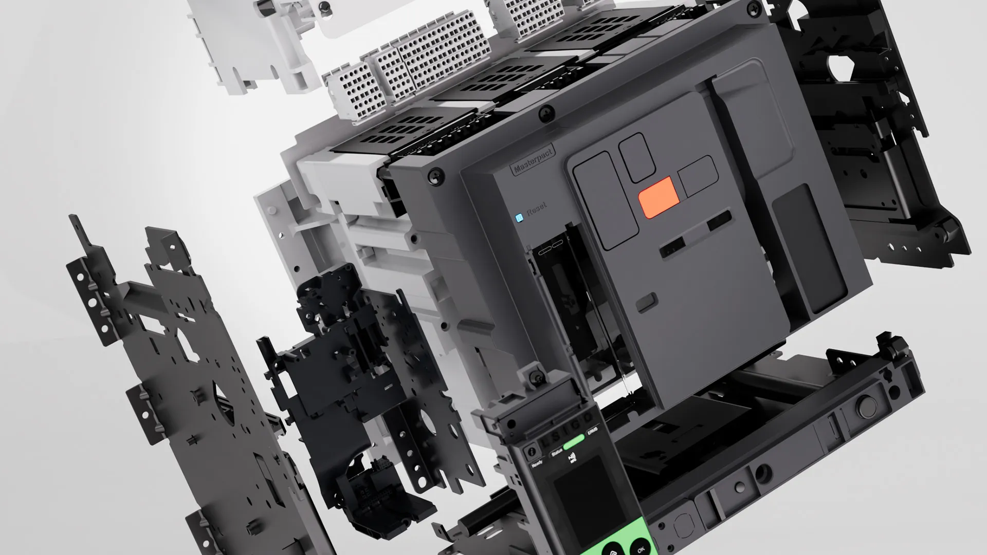 3D Animation - Exploding Components - MasterPacT MTZ | Kensa