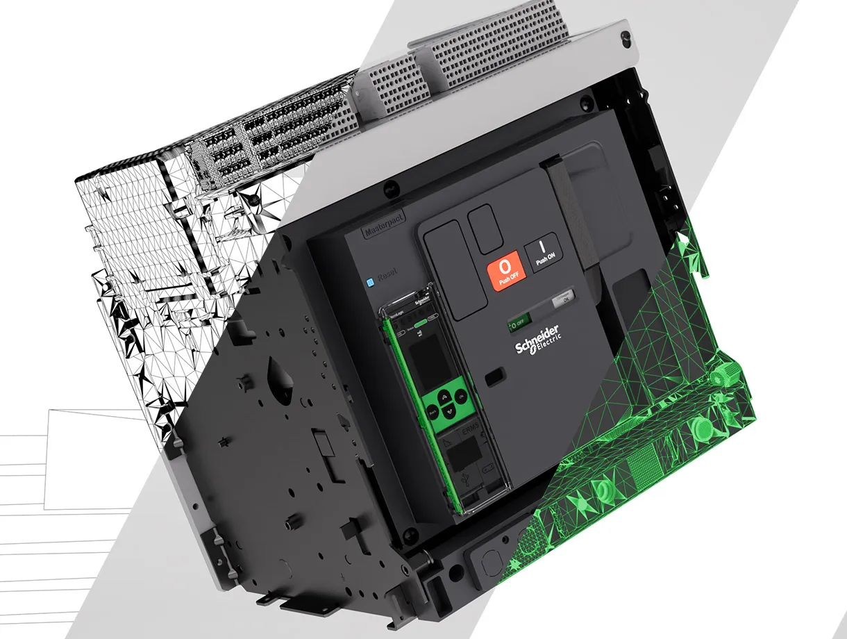 MasterPacT MTZ 3D Model Render | Kensa