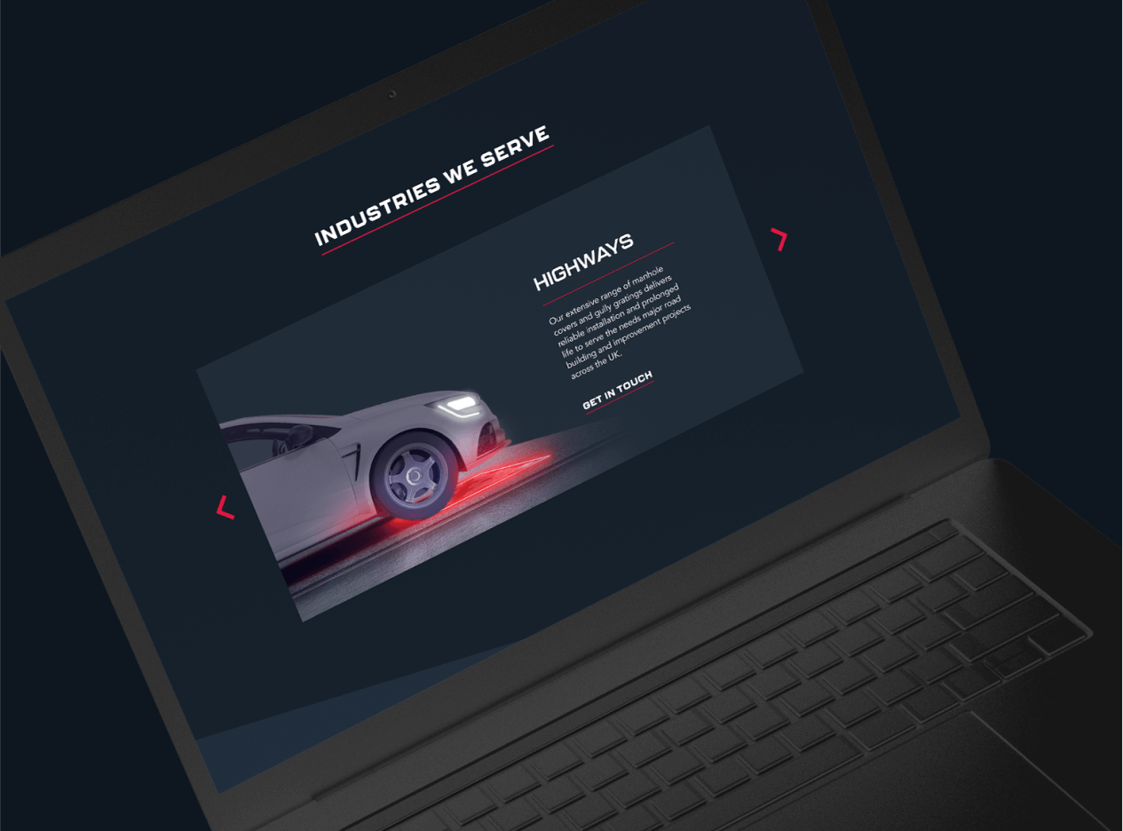 R&B Web Page Design | Kensa