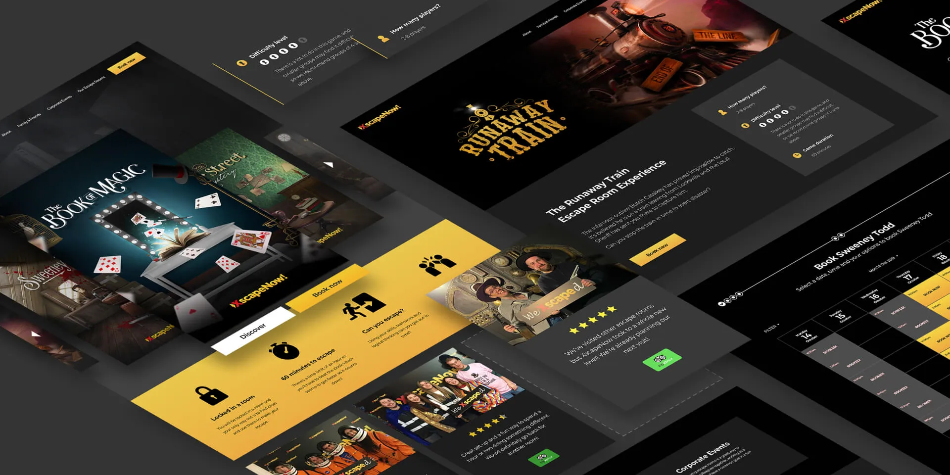 Xscape Now - Full Web Design | Kensa Web Agency Shropshire