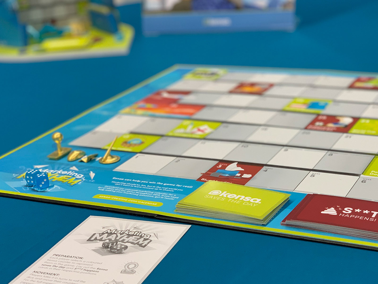 The Kensa board game