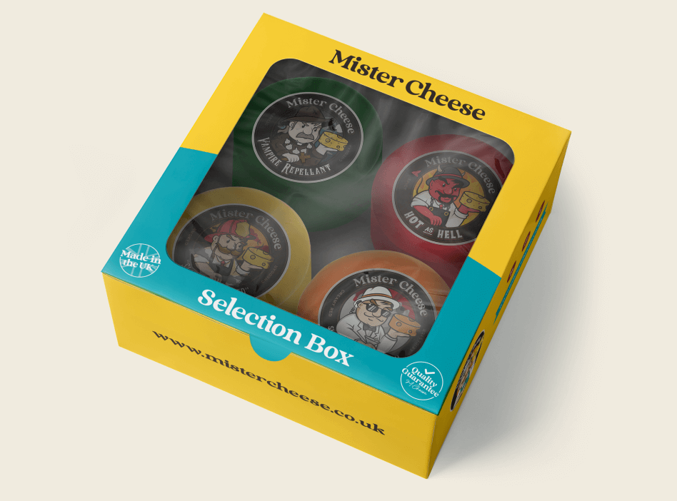 Mister Cheese Packaging Design | Kensa