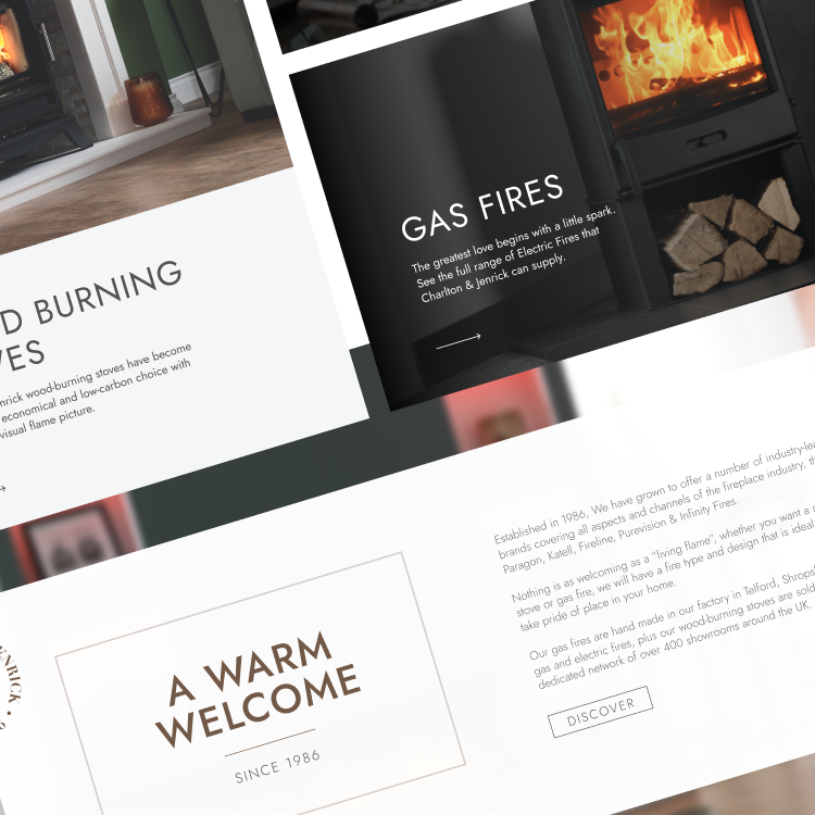 Charlton & Jenrick Website | Kensa Web Design Shropshire