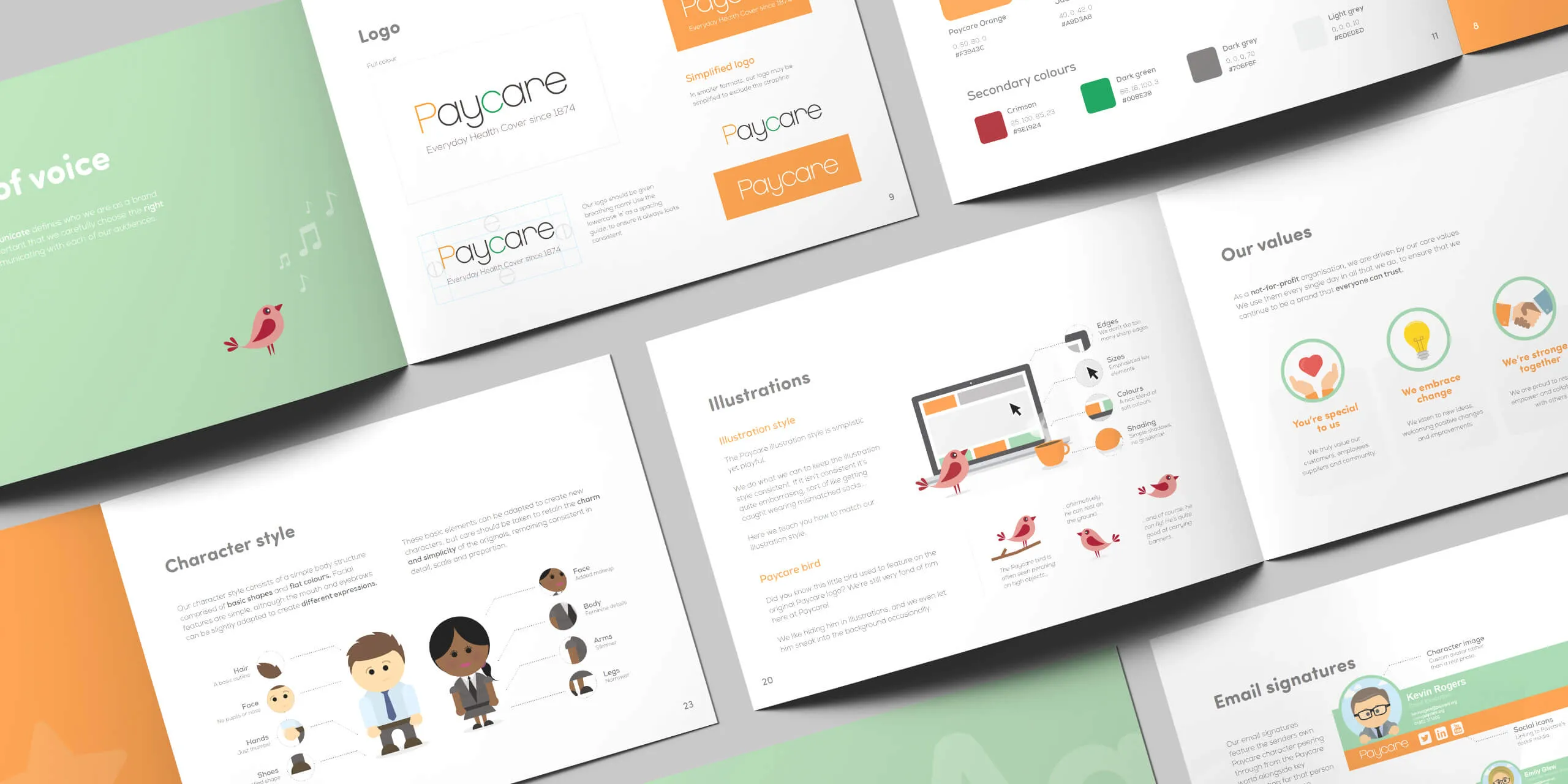 Paycare Brand Guidelines | Kensa