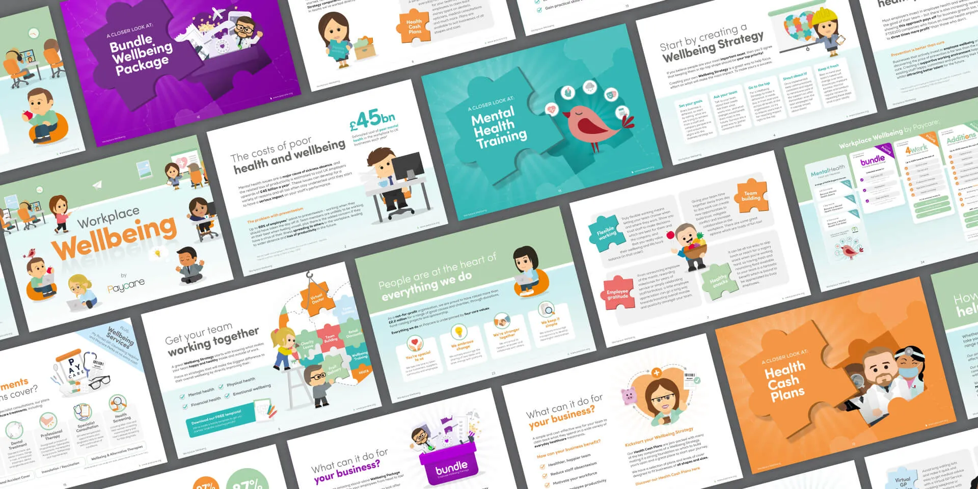 Paycare Brochure Design | Kensa