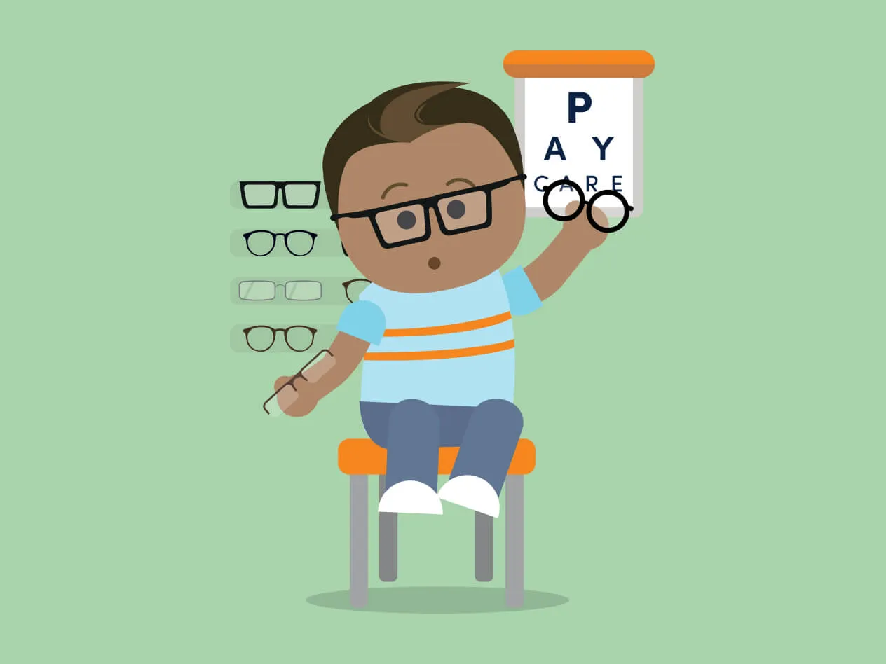 Paycare Opticians Service Illustration | Kensa