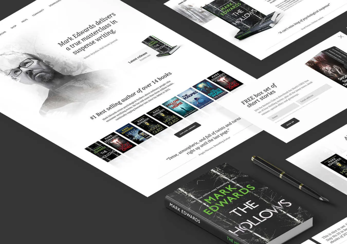 Mark Edwards Project | Kensa Creative Marketing Agency