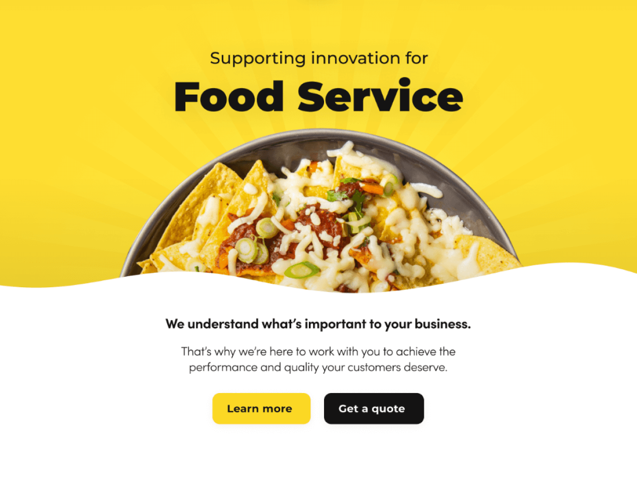 Bridge Cheese - Food Service Sector | Kensa