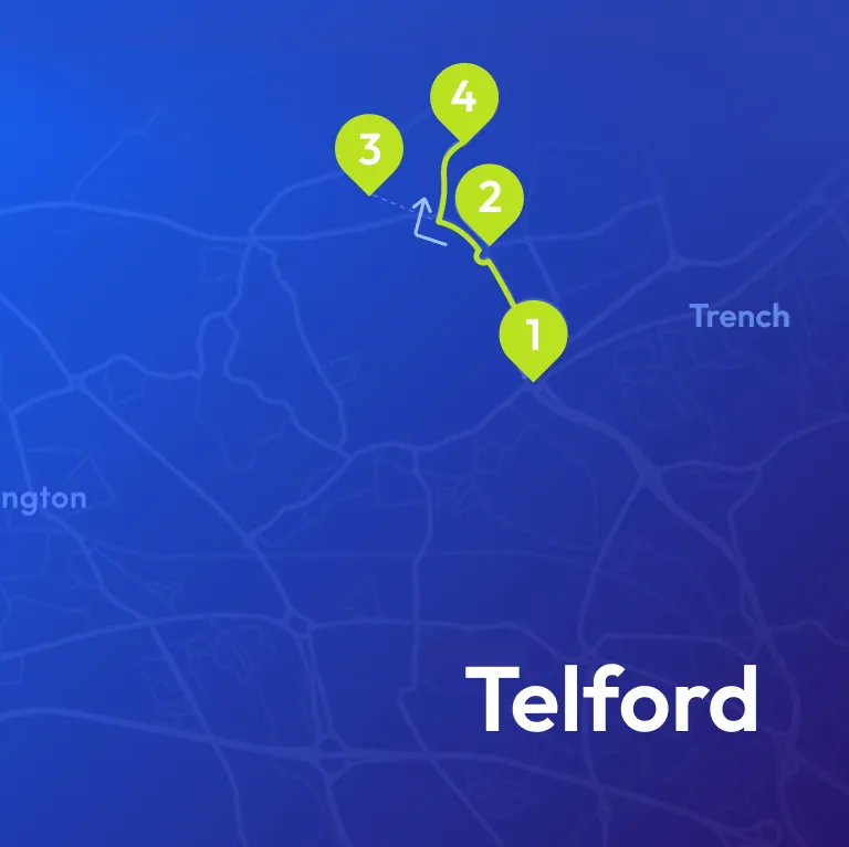 Kensa Directions Map