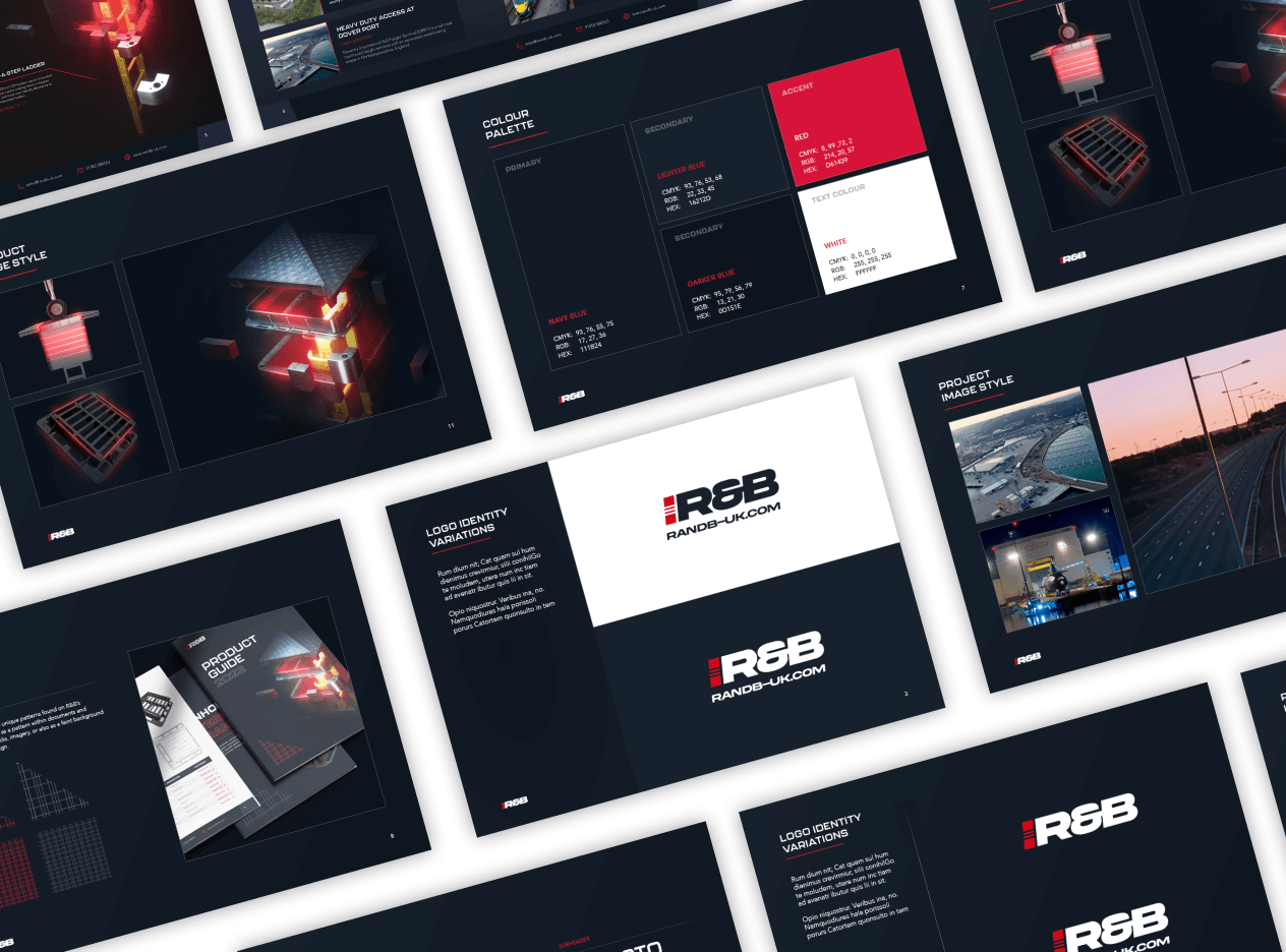 R&B Brand Guidelines | Kensa Creative