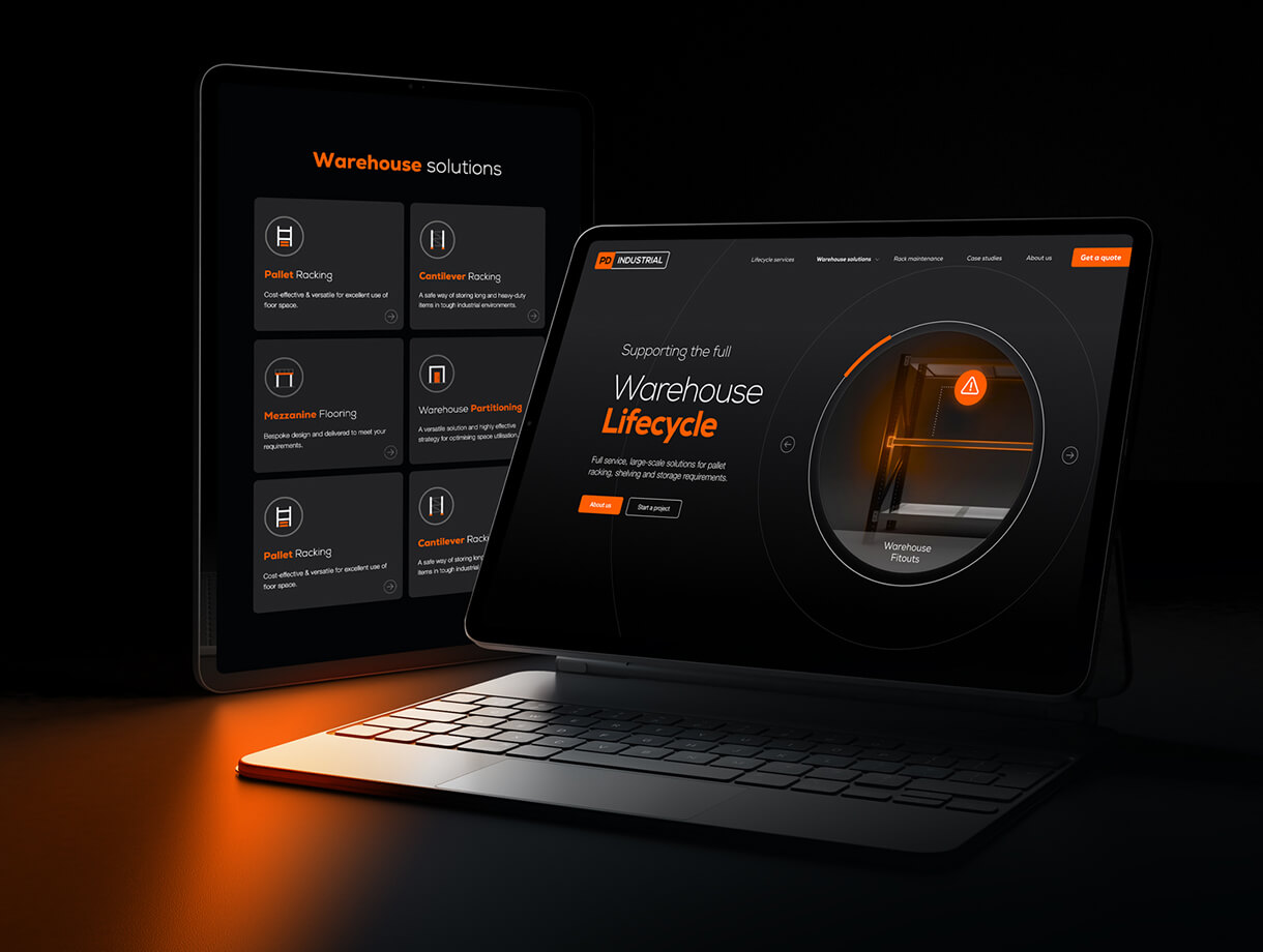 PD Industrial - Responsive Website Design | Kensa Web Agency
