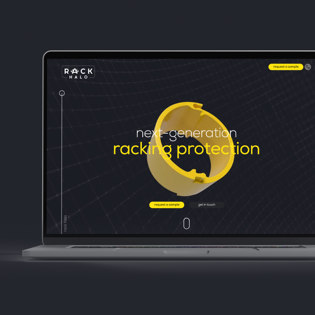 Rack Halo Web Design by Kensa
