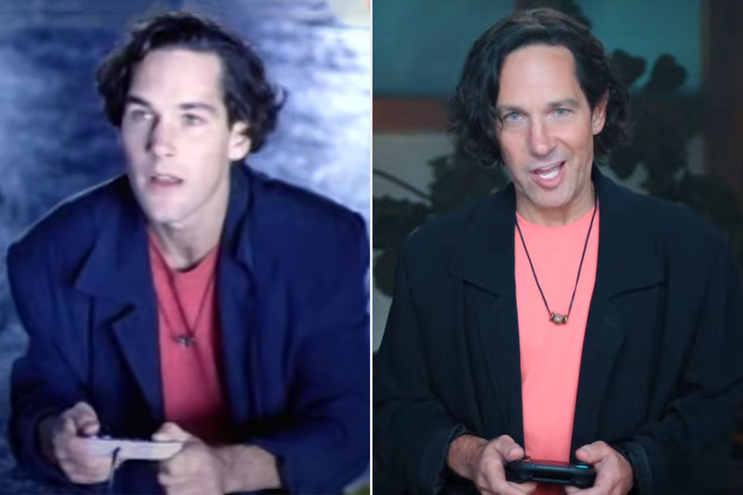 Paul Rudd Nintendo Advert 1991 vs 2025