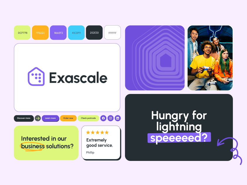 Exascale Branding | Kensa Brand Agency