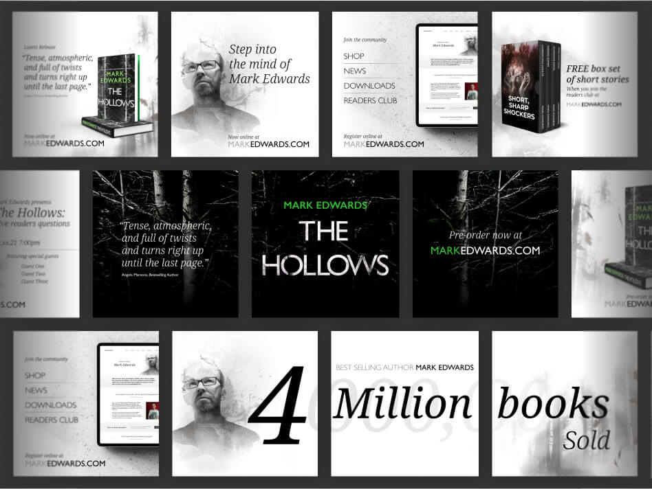 Mark Edwards Social Media Design | Kensa Creative Agency